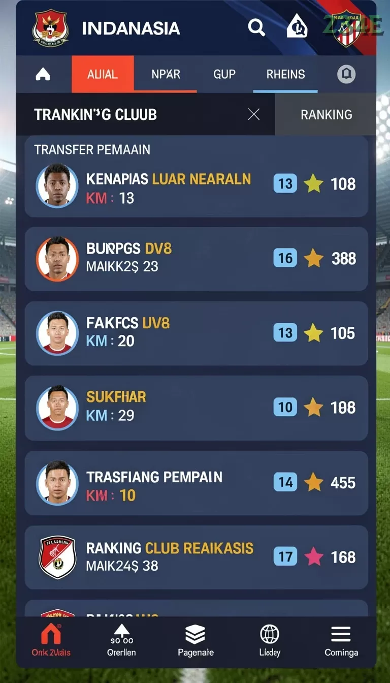 Cuplikan layar REMI62 — halaman utama